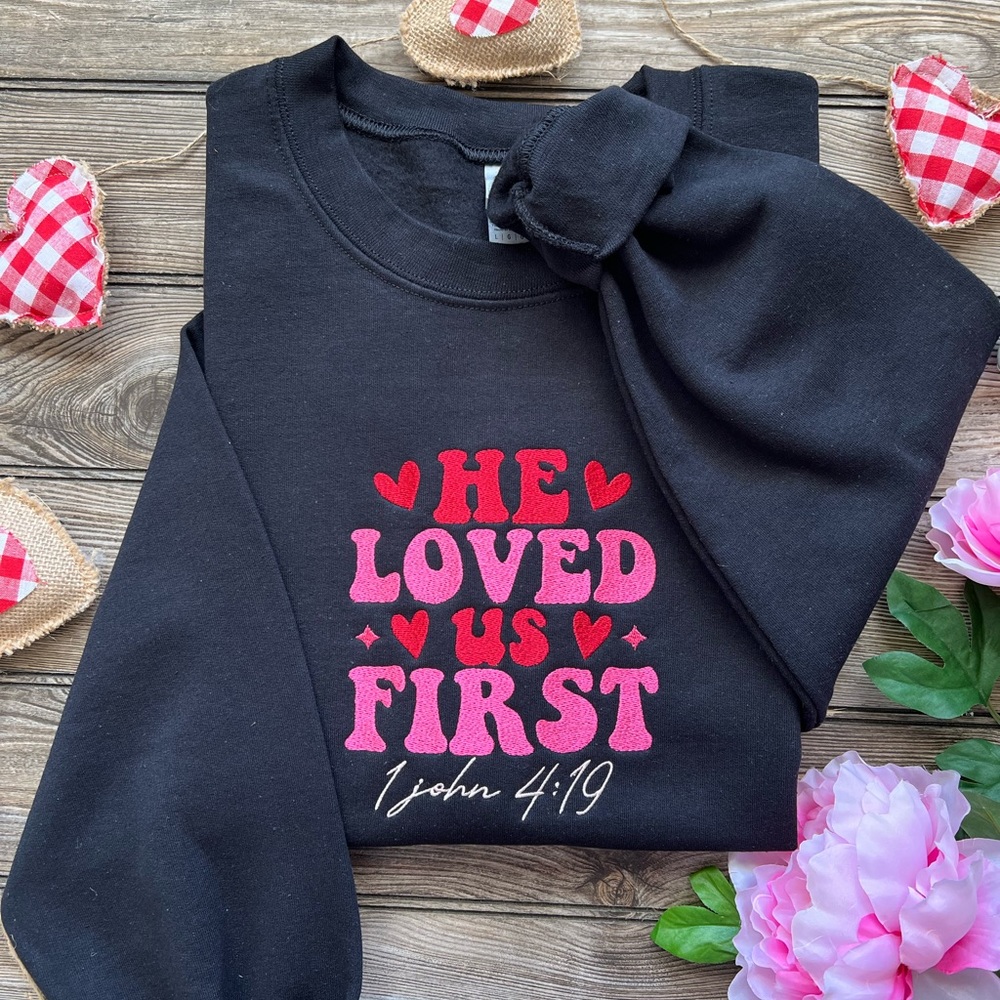 Christian Embroider sweater